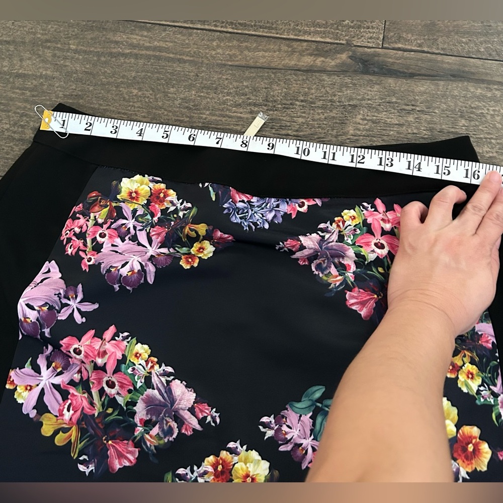 Ted Baker size 4 (10) Floral Print Women's Skirt - Picture 7 of 9